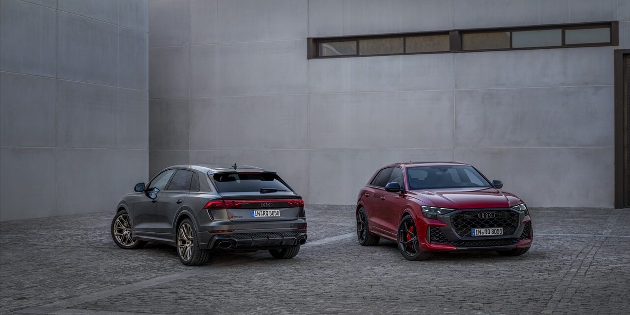 Audi Sport GmbH’s most powerful SUVs: The new RS Q8 SUV performance and the updated RS Q8 SUV