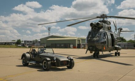 Caterham and the Royal Air Force create one-off tribute to the esteemed Puma HC2 helicopter