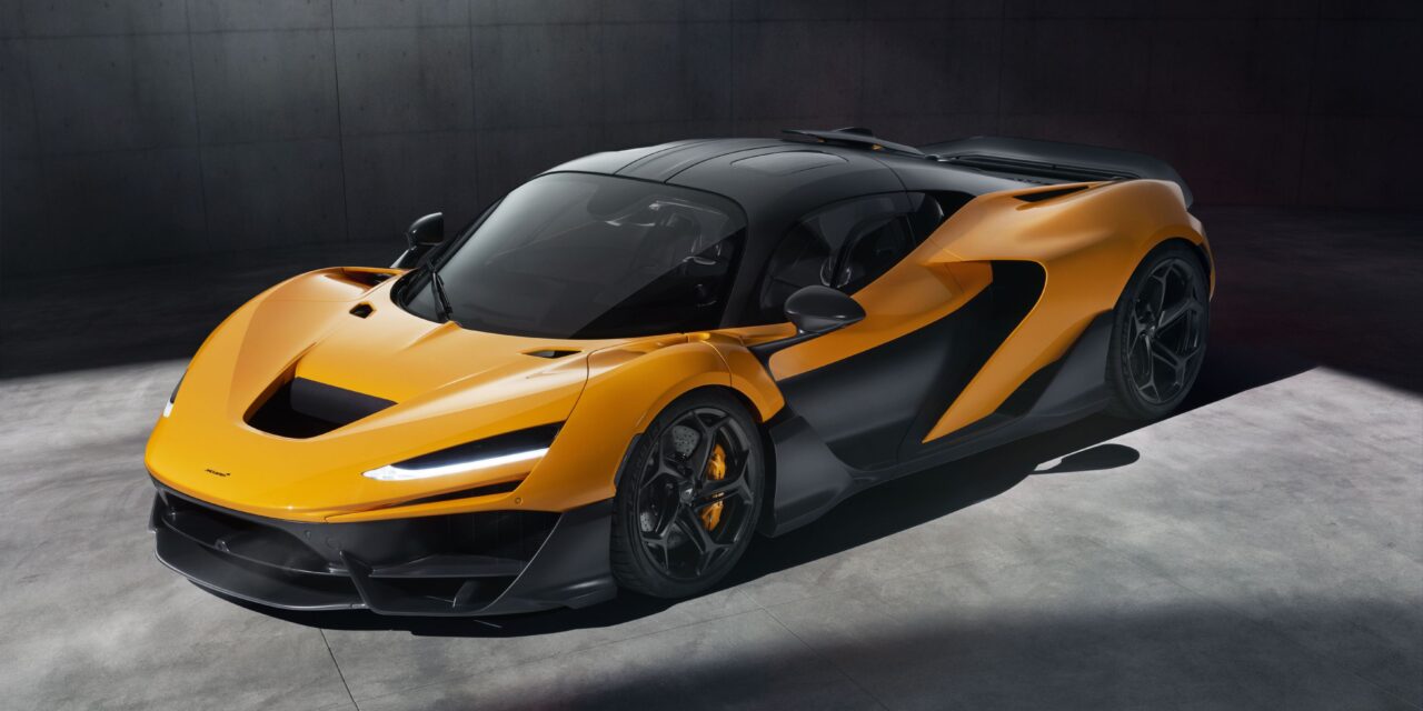 New McLaren W1: the real supercar