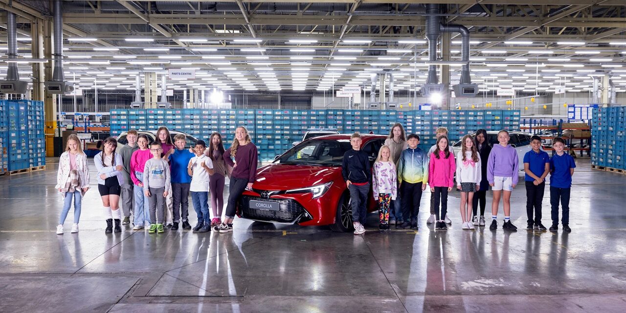 Cassettes, keys and maps – kids baffled by tech in old vs new Toyotas in film to celebrate five millionth car produced at the Burnaston factory