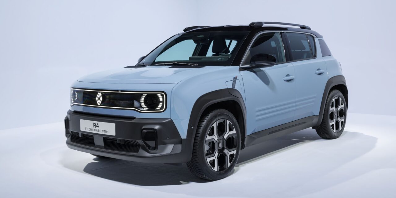 The return of an icon: New Renault 4 E-Tech 100% electric unveiled at 2024 Paris Motor Show