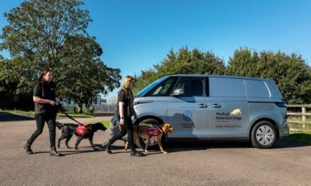 Volkswagen Commercial Vehicles supports Medical Detection Dogs with ID. Buzz Cargo delivery