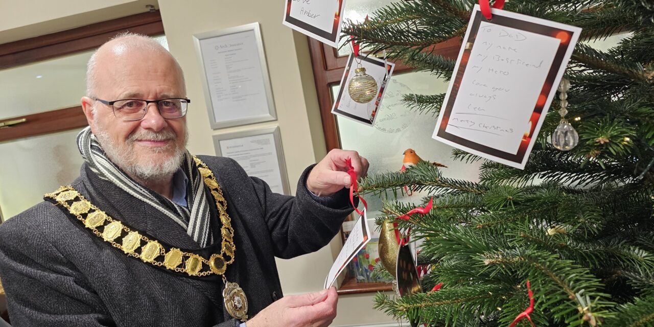 Families flock to remember their loved ones as Gillotts launches its 2024 Christmas tree appeal