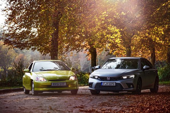 Honda creates world’s ‘Silveriest’ Civic to celebrate 25 years of its pioneering hybrid technology