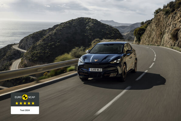 CUPRA Tavascan achieves 5-star Euro NCAP safety rating