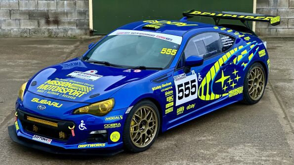 Subaru UK supporting Mission Motorsport’s Race of Remembrance as sponsor, with converted BRZ sports car playing a starring role