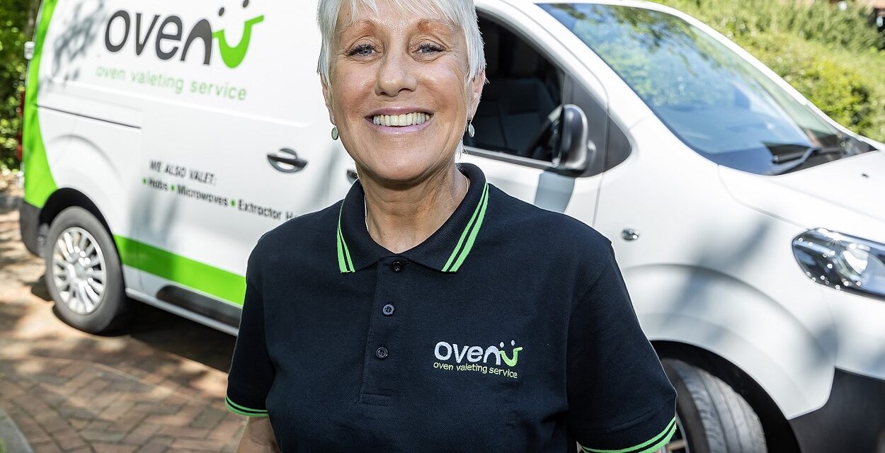 Time to shine as Anna puts award-winning South Derbyshire oven cleaning service up for sale