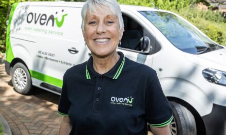 Time to shine as Anna puts award-winning South Derbyshire oven cleaning service up for sale