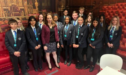 Derby students gain first-hand insight into politics on trip to the Houses of Parliament