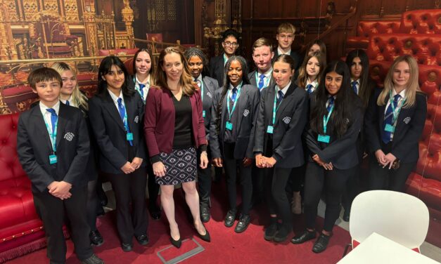 Derby students gain first-hand insight into politics on trip to the Houses of Parliament