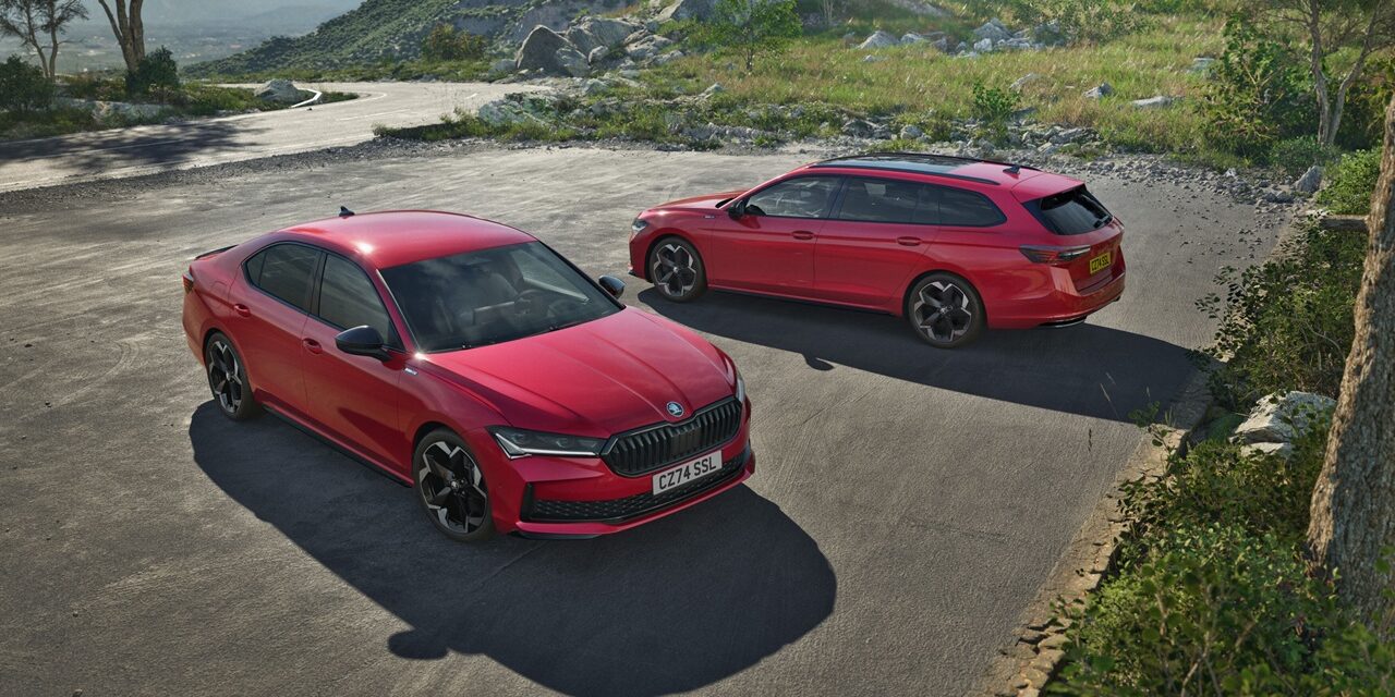 Sport meets style: Škoda adds striking new SportLine model to fourth-generation Superb range
