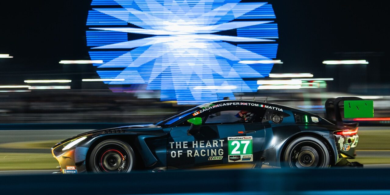 Aston Martin Vantage fights back to take dramatic podium finish as IMSA season begins with gruelling Rolex 24 at Daytona