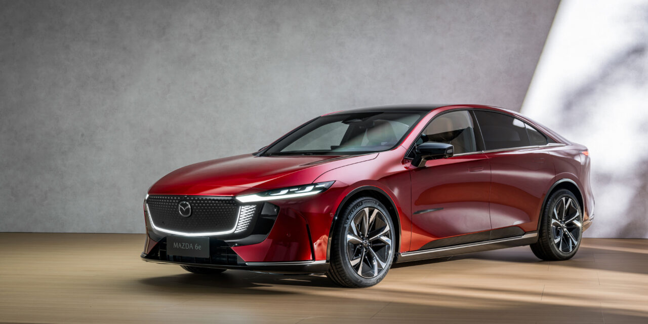All-new Mazda6e unveiled at Brussels Motor Show