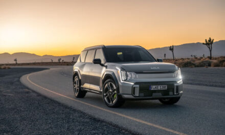 Power and performance in an elevated SUV package – the Kia EV9 GT debuts in Europe