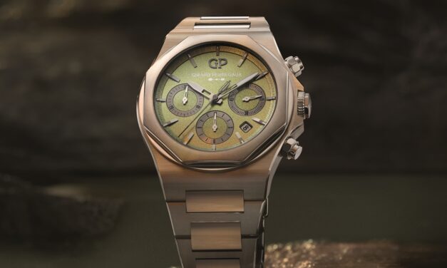 Introducing a new timeless masterpiece: the new Laureato Chronograph Aston Martin Edition