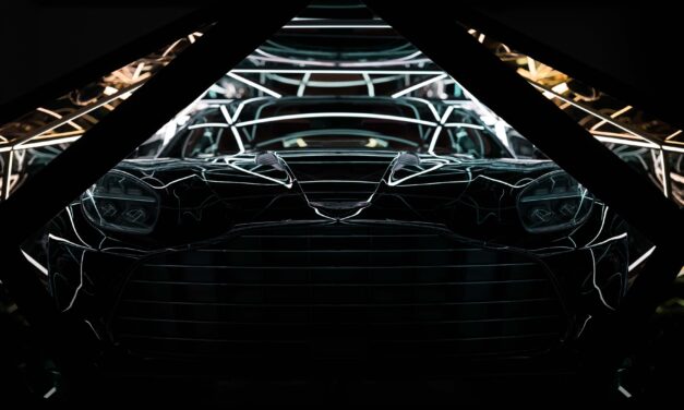 Stunning contemporary light sculpture celebrates Aston Martin Vanquish