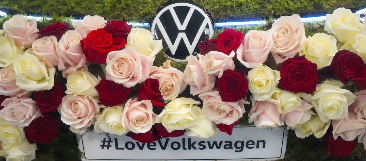 Love is blooming in London with Volkswagen this Valentine’s Day