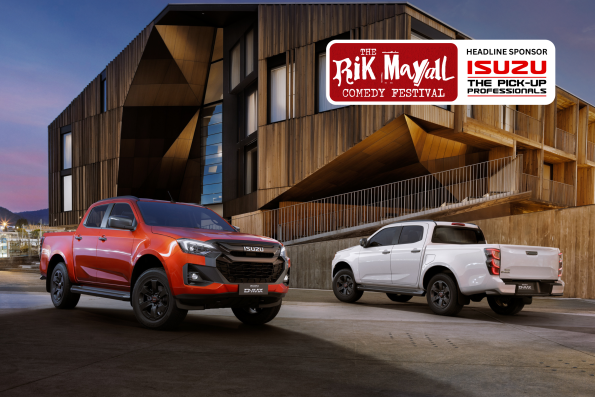Isuzu UK announced as headline sponsor of inaugural Rik Mayall Comedy Festival