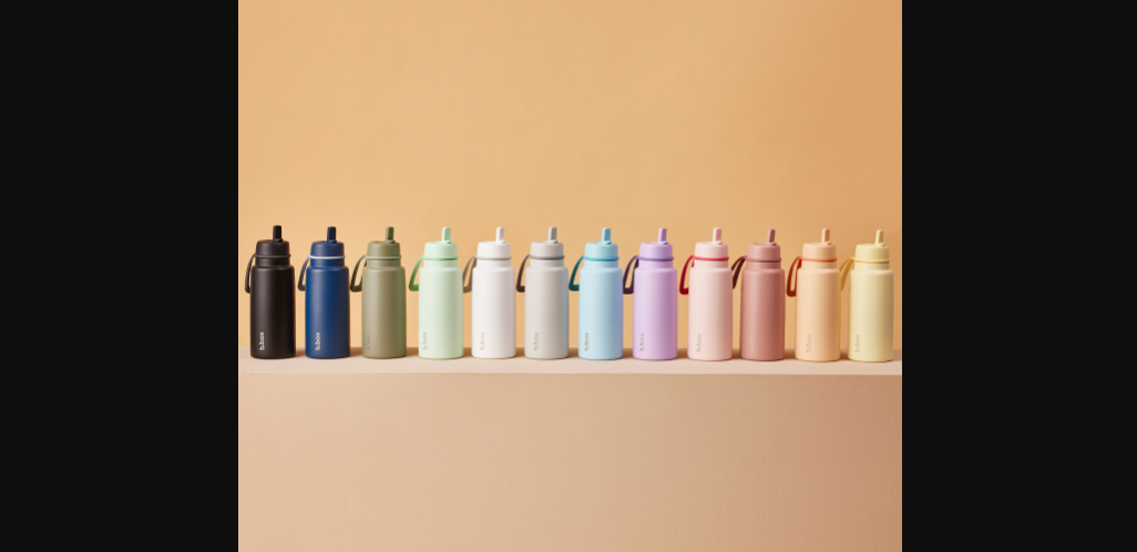 b.box 1L flip top bottle: Hydration Just Got Cooler