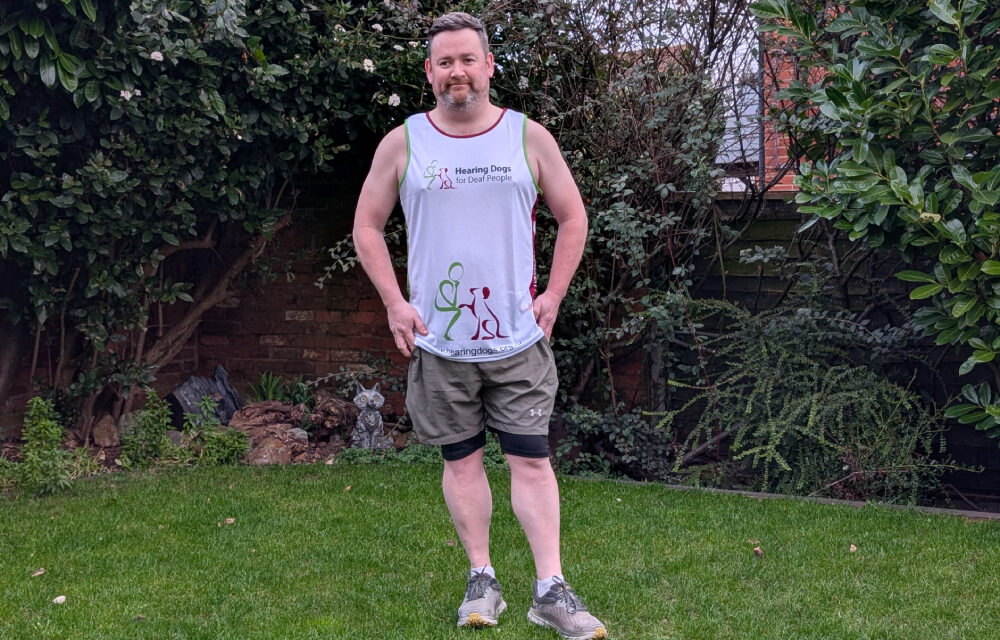 Sales director inspired by wife’s hearing dog to take on London Marathon