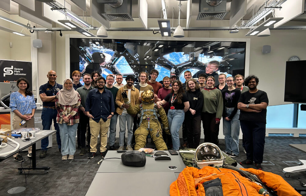 Astronaut reveals challenges of human spaceflight in exciting workshop