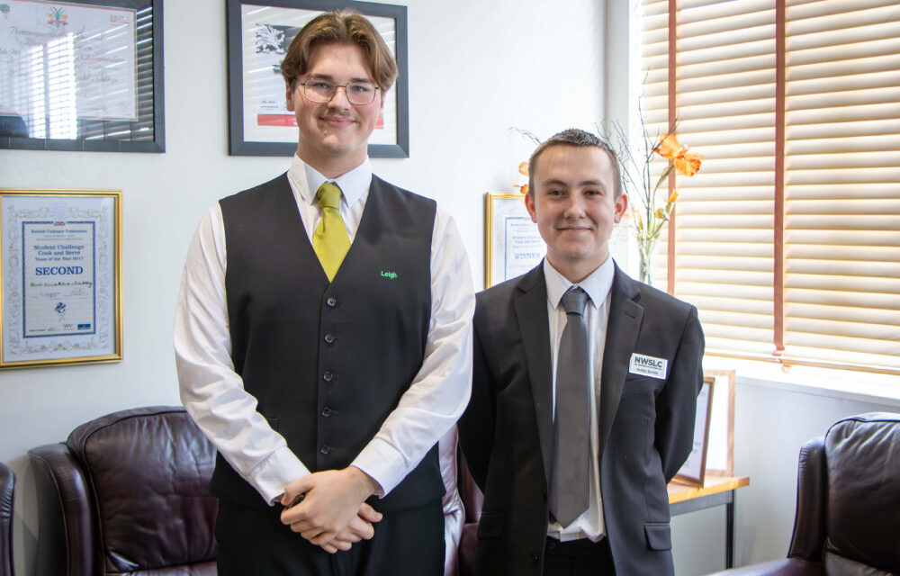 North Warwickshire and South Leicestershire College celebrates two finalists in prestigious Nestle Toque d’Or competition