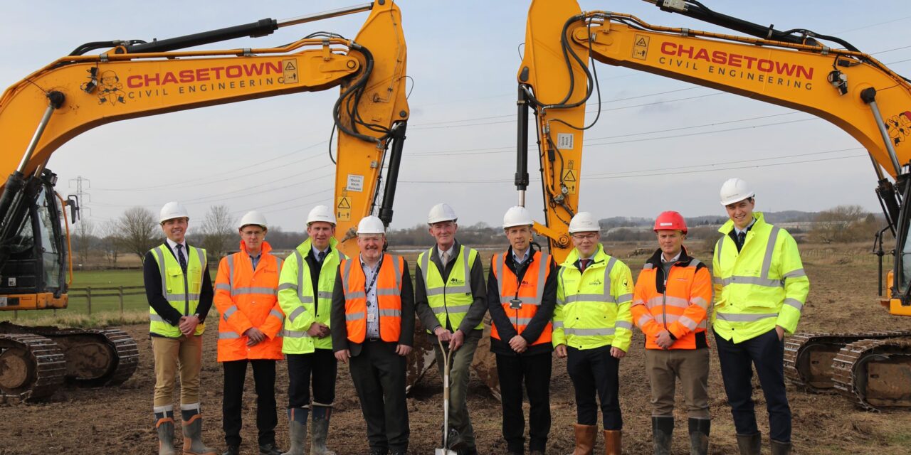 Local dignitaries join Vistry to celebrate the start of work on Walton Bridge
