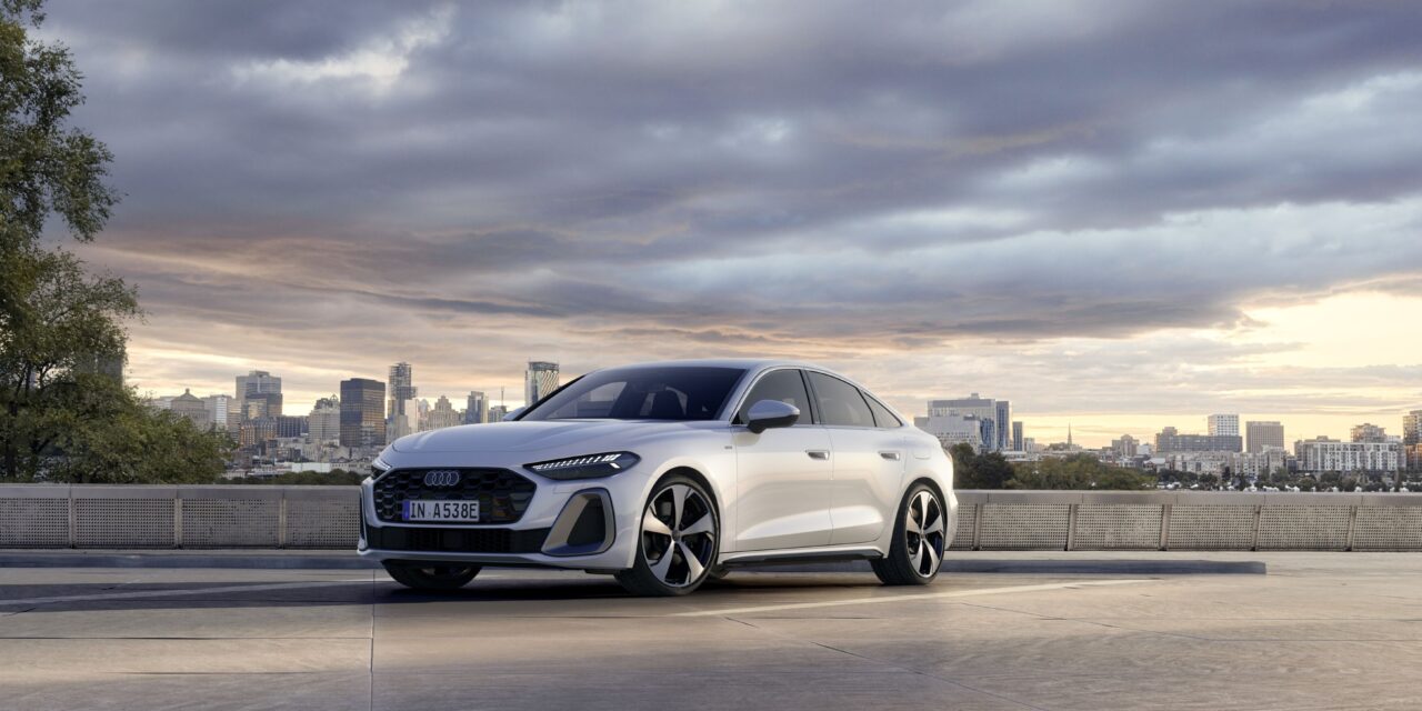 New Audi A5 e-hybrid combines dynamics, efficiency, and long electric range