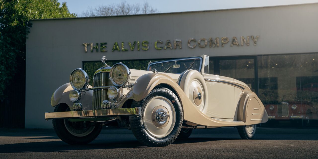 Alvis delivers its latest Lancefield continuation car, 88 years after the first