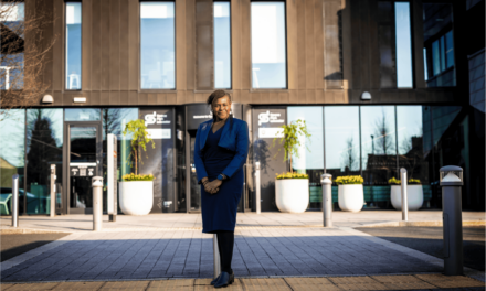 Award-winning TV space scientist explores Space Park Leicester’s latest innovations