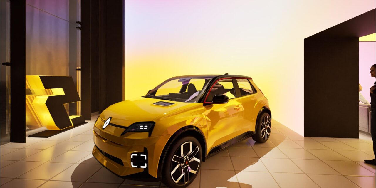 Renault 5 E-Tech electric brings French flair to London’s iconic Oxford Street for Maison 5 experience