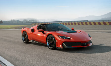 296 Speciale A: en plein air driving thrills reach new heights