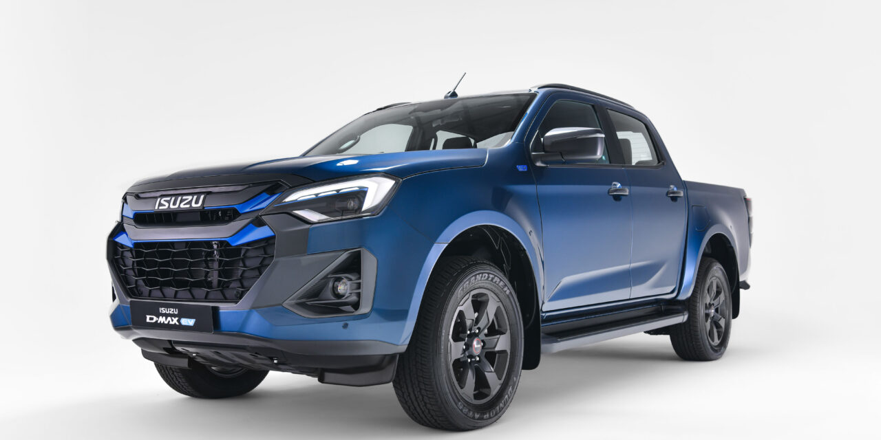 World First Reveal: The New Isuzu D-Max EV unveiled at Commercial Vehicle Show 2025