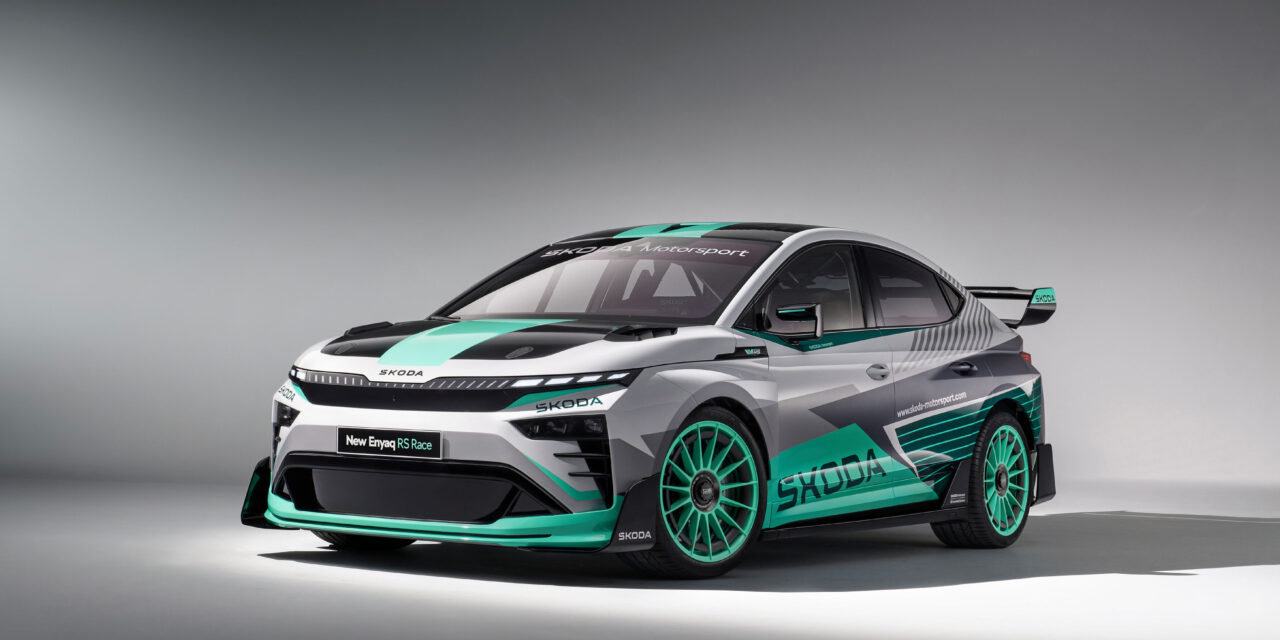 The new Enyaq RS Race: A motorsport concept with sustainable ideas for production models