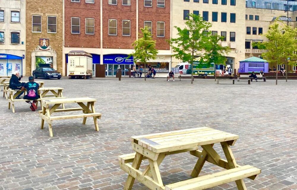 Benches to boost Market Square seating options ahead of busy summer