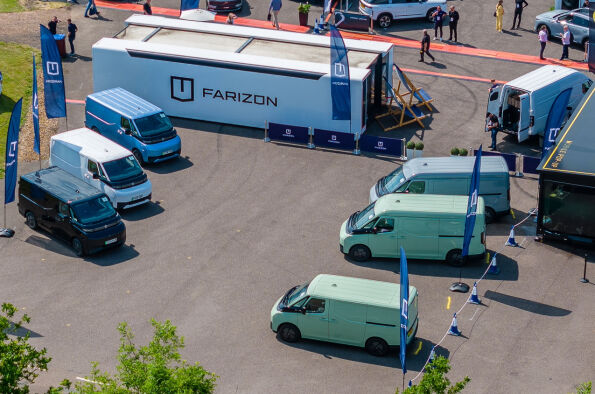 All-new Farizon SV impresses fleet managers and leasing industry professionals on track