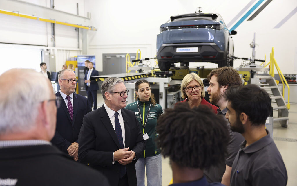 MTI and NWSLC leaders discuss skills for the future with Prime Minister and Cabinet Ministers during strategic visit to HORIBA MIRA