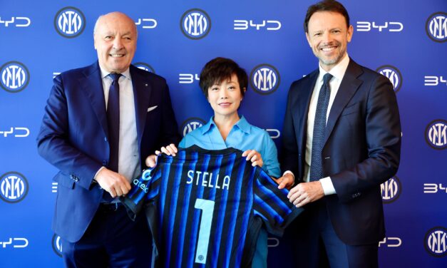 BYD Group is the Global Automotive Partner of FC Internazionale Milano