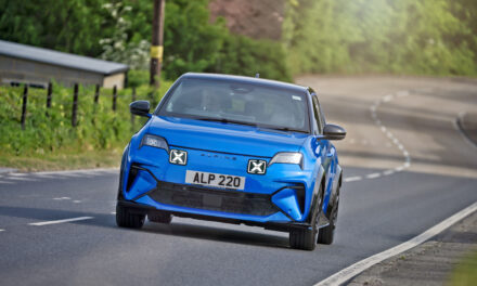 Three Alpine A290 competitors to enjoy works support on ecoRally Scotland this weekend