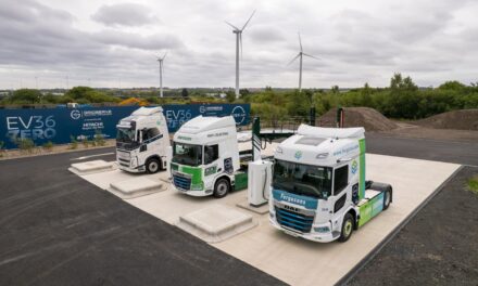 Nissan electrifies supply chain with electric truck charging station