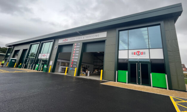 Eden Tyres & Servicing Oakham gains prestigious Bridgestone e-CENTRE award for business excellence