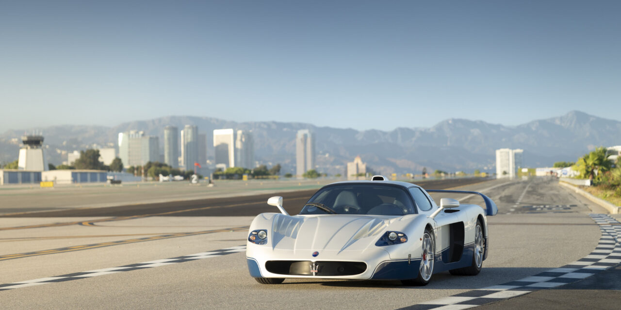 Maserati MC12 Stradale supercar leads Broad Arrow’s Monterey Jet Center Auction offering