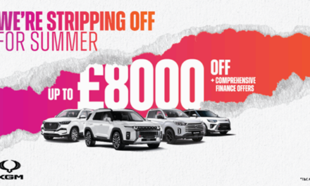 KGM Motors UK strips off for summer with up to £8000 off award-winning range