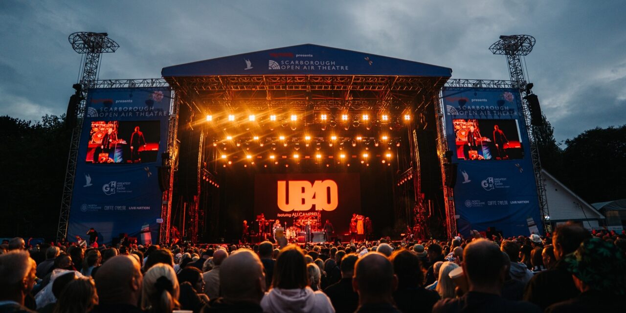 PICTURES – UB40 ft ALI CAMPBELL AT SCARBOROUGH OPEN AIR THEATRE