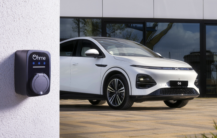 XPENG UK chooses Ohme as its official home EV charging partner