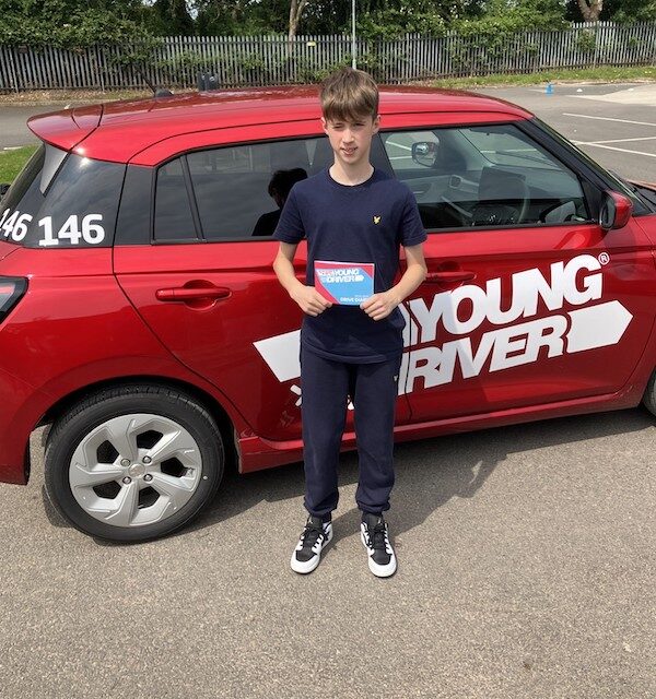 Pupils steer their way to success with real-life driving lesson