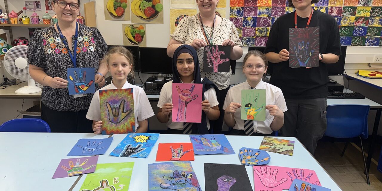 Former pupil returns to inspire next generation at Derby special school