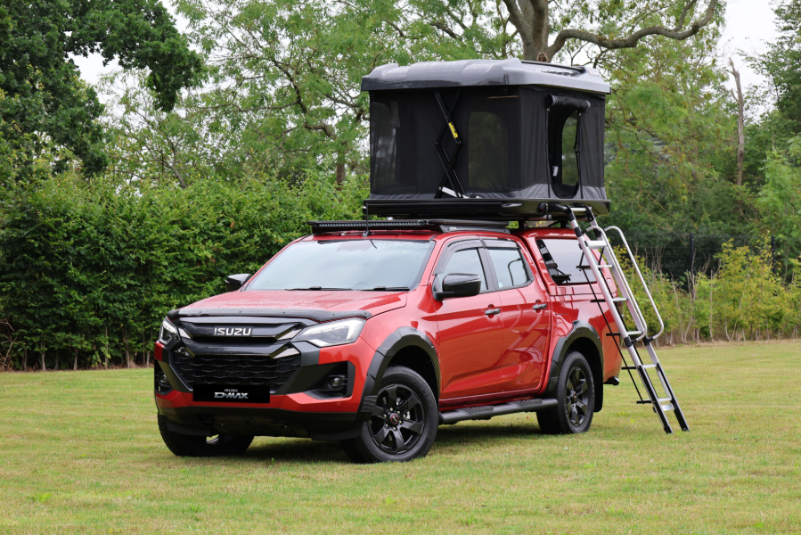 Isuzu UK and ARB celebrate year of ARB Hubs with launch of next-level Altitude rooftop tent