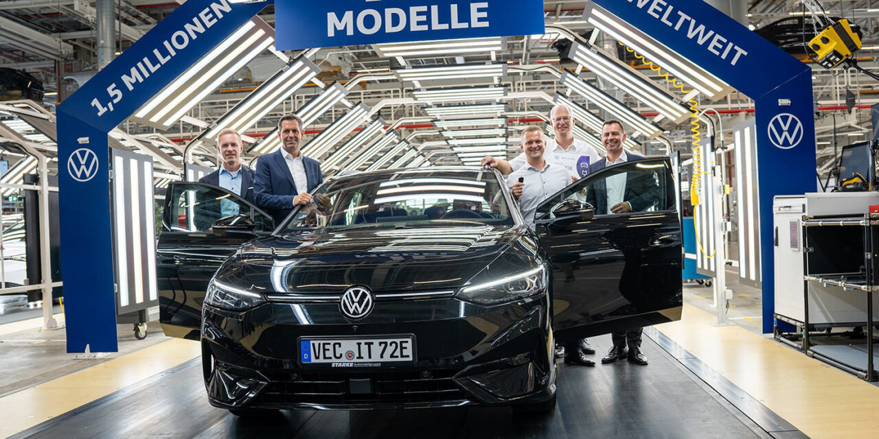 Volkswagen delivers the 1.5 millionth all-electric ID. model