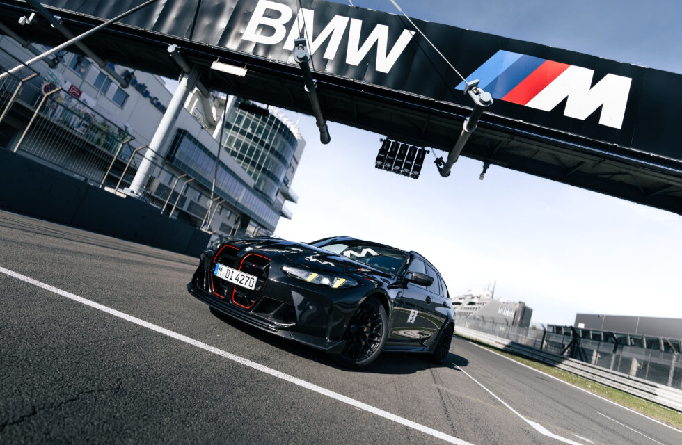 The BMW M3 CS Touring is the fastest Touring on the Nürburgring-Nordschleife with a time of 7:29.5 minutes